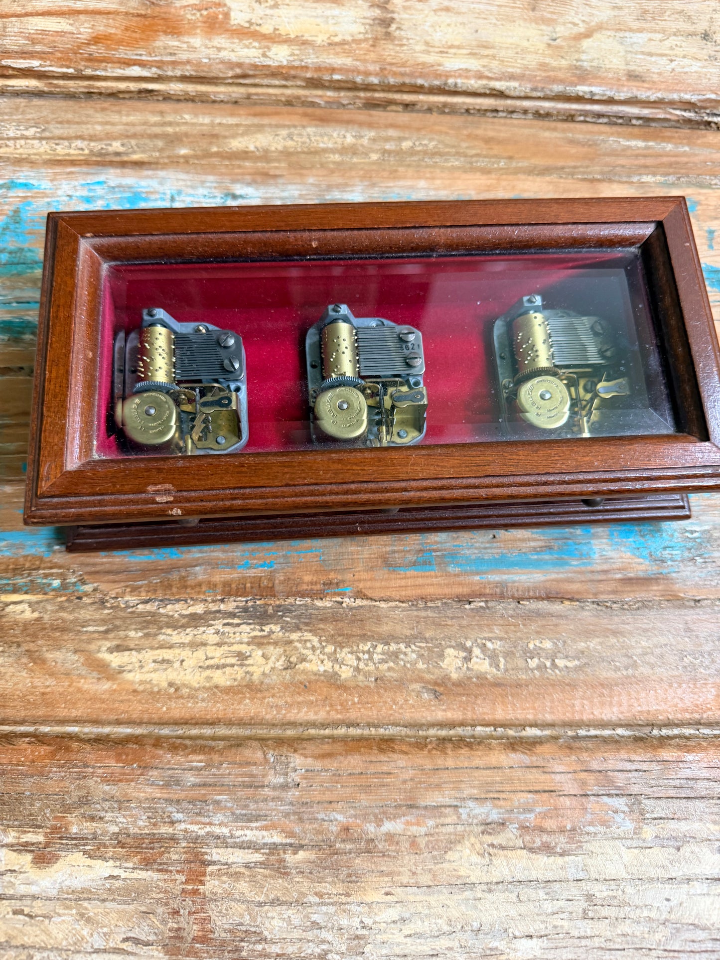 Vintage Three Melody Working Music Box