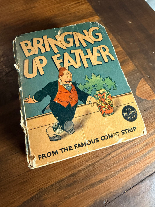 Little Big Book BRINGING UP FATHER - 1936 Whitman Book small hardback