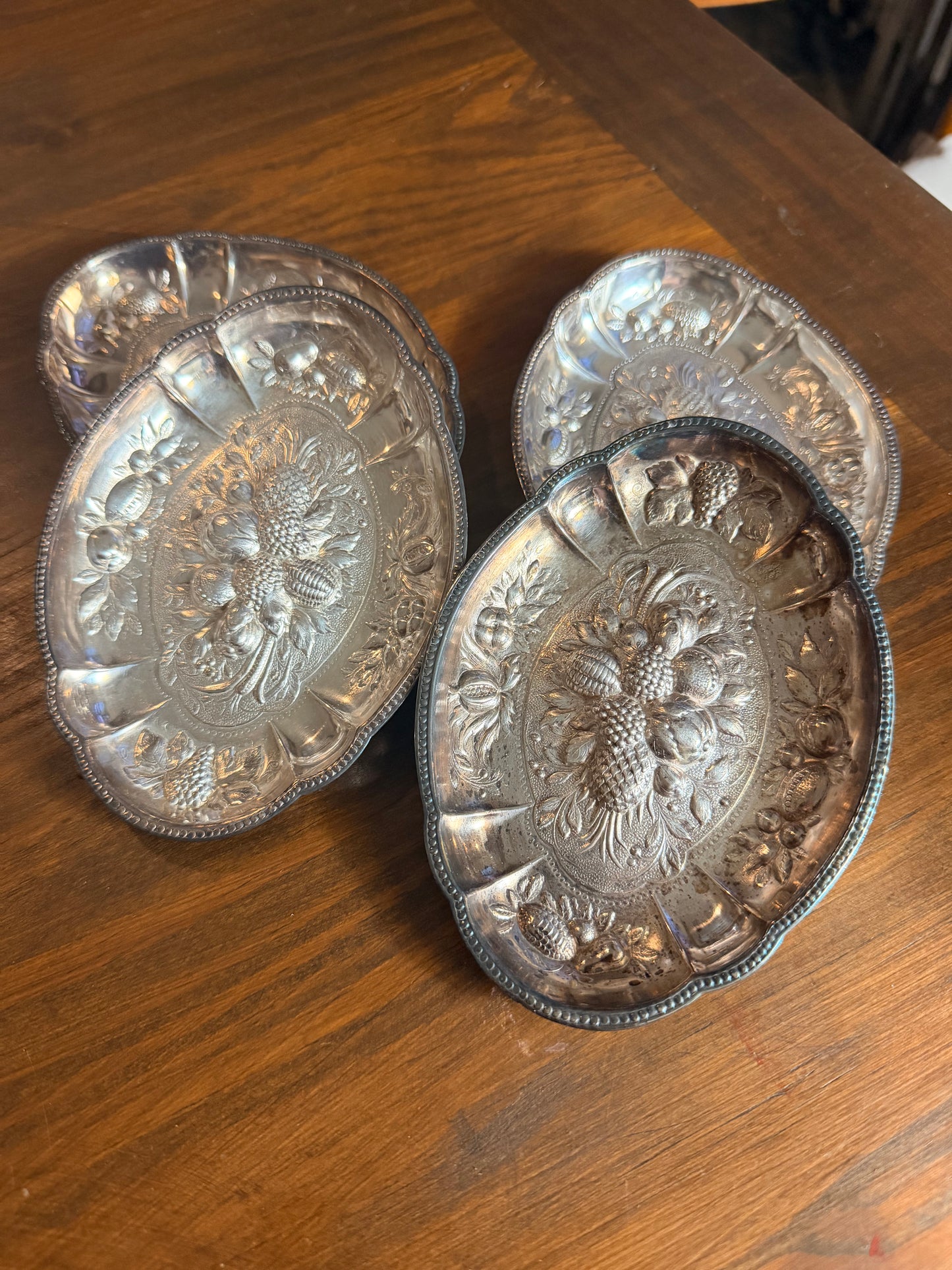 Early 19th Century Silver Trinket Tray (priced individually)