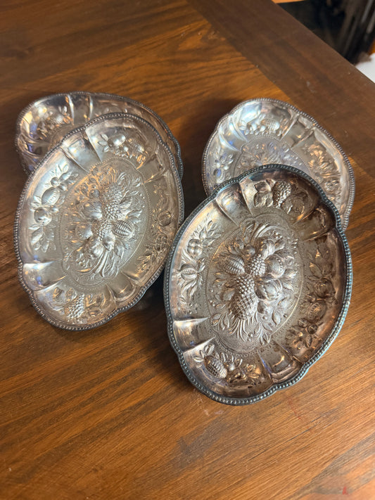 Early 19th Century Silver Trinket Tray (priced individually)